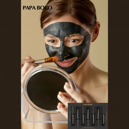 Papa Bobo Obsidian Essence Mask — Подхранваща есенциална маска за сияйна кожа